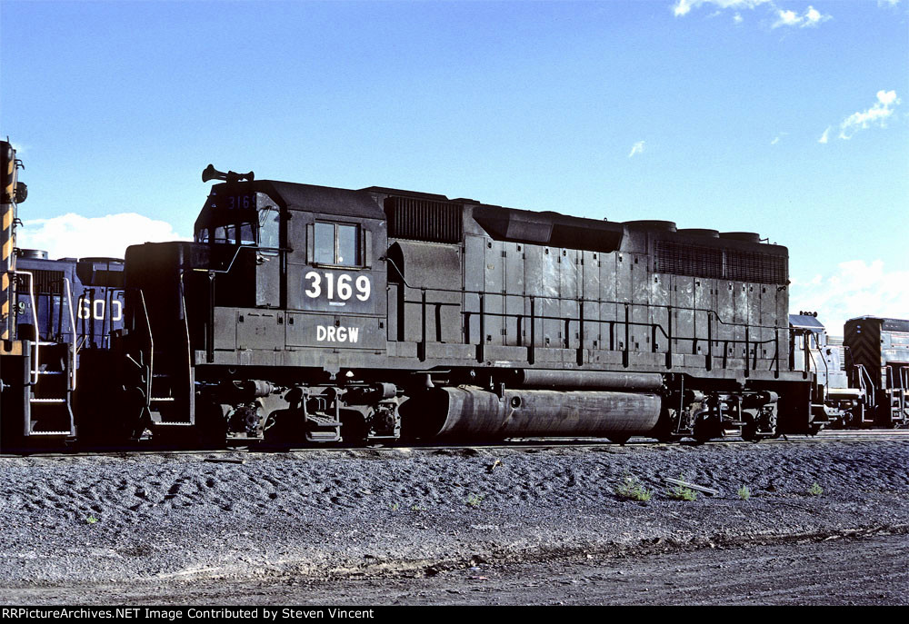 Rio Grande GP40 DRGW #3169
